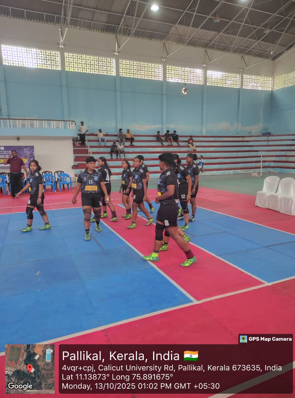 Participated in University of Calicut Inter Zone Kabaddi Championship 2025